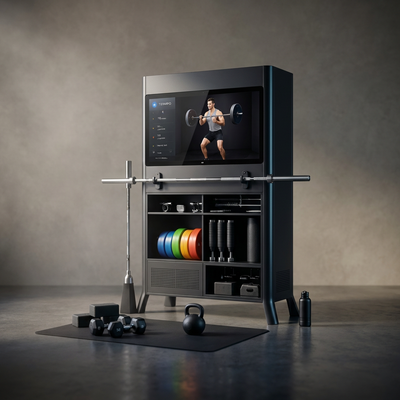 TitanForm VaultTrainer AI Smart Home Gym System